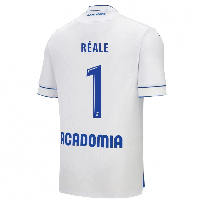 Danxen Women Pierre Réale #1 White Blue Home Jersey 2025/26 T-Shirt
