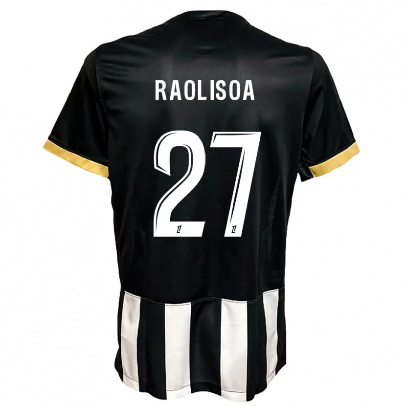 Danxen Women Lilian Raolisoa #27 Black  White Home Jersey 2025/26 T-Shirt