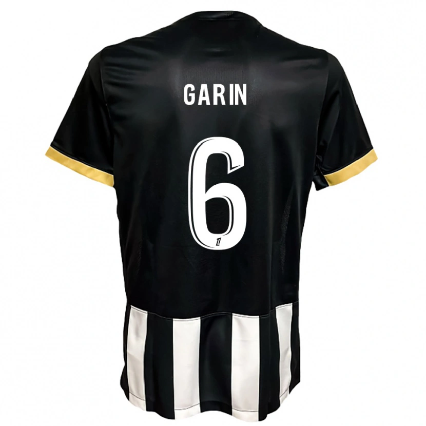 Danxen Women Ilann Garin #6 Black  White Home Jersey 2025/26 T-Shirt