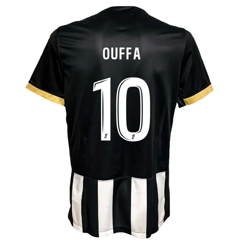 Danxen Women Rayan Ouffa #10 Black  White Home Jersey 2025/26 T-Shirt