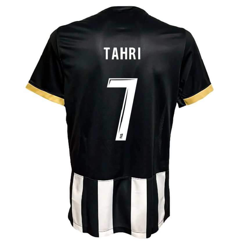 Danxen Women Sofiane Tahri #7 Black  White Home Jersey 2025/26 T-Shirt