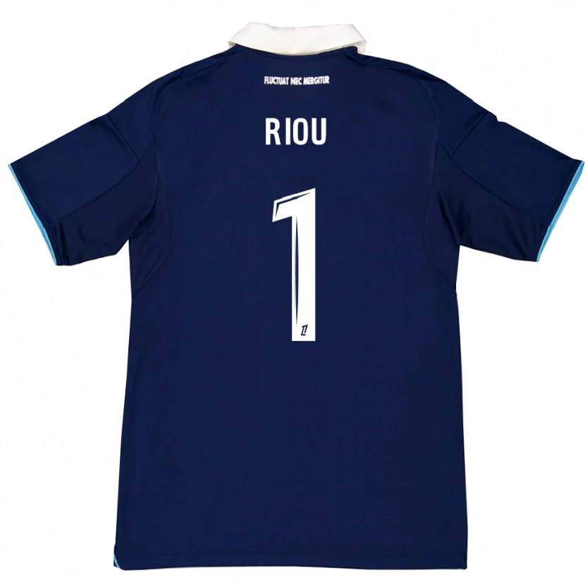 Danxen Women Rémy Riou #1 Dark Blue White Home Jersey 2025/26 T-Shirt