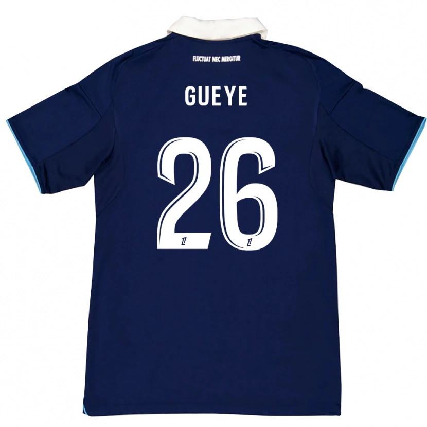 Danxen Women Lamine Gueye #26 Dark Blue White Home Jersey 2025/26 T-Shirt