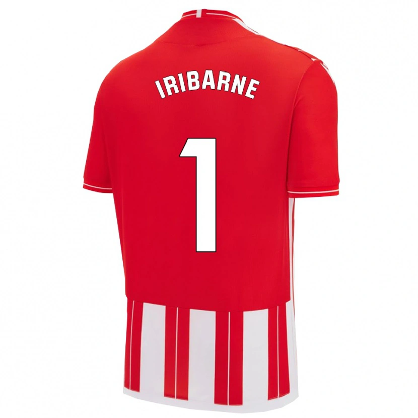 Danxen Women Bruno Iribarne #1 Red White Home Jersey 2025/26 T-Shirt