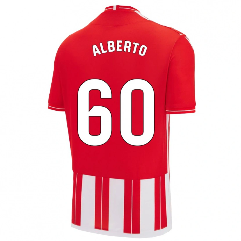 Danxen Women Martim Alberto #60 Red White Home Jersey 2025/26 T-Shirt
