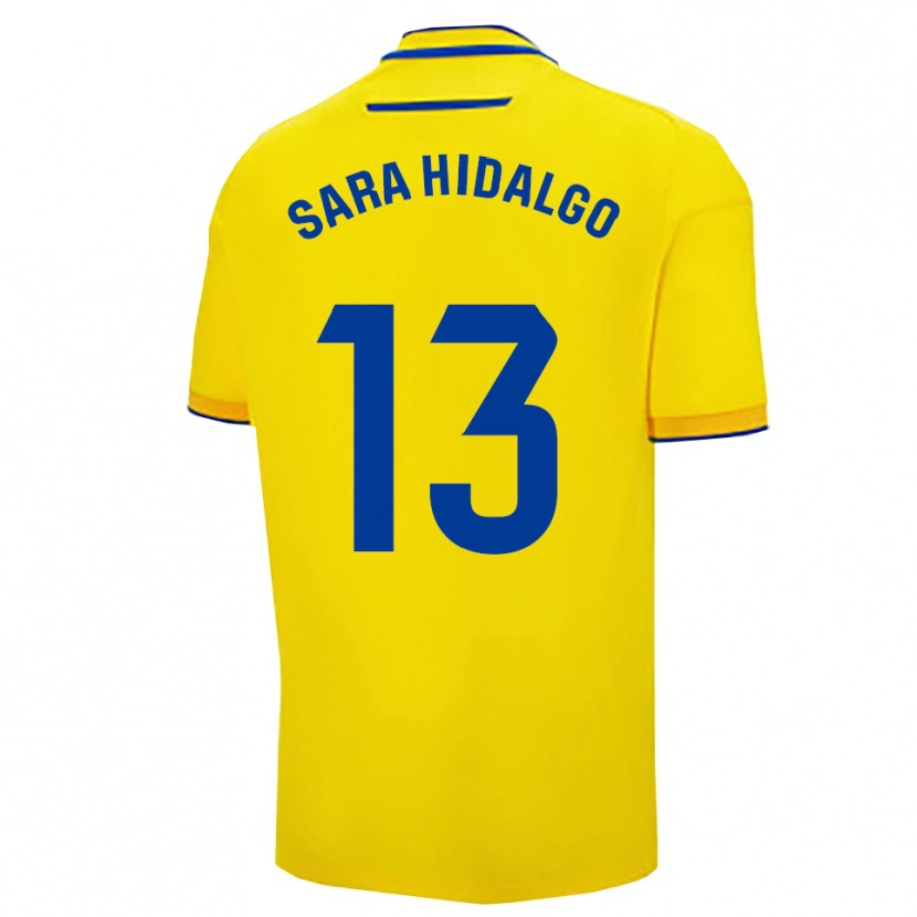 Danxen Women Sara Hidalgo Merino #13 Yellow Navy Home Jersey 2025/26 T-Shirt