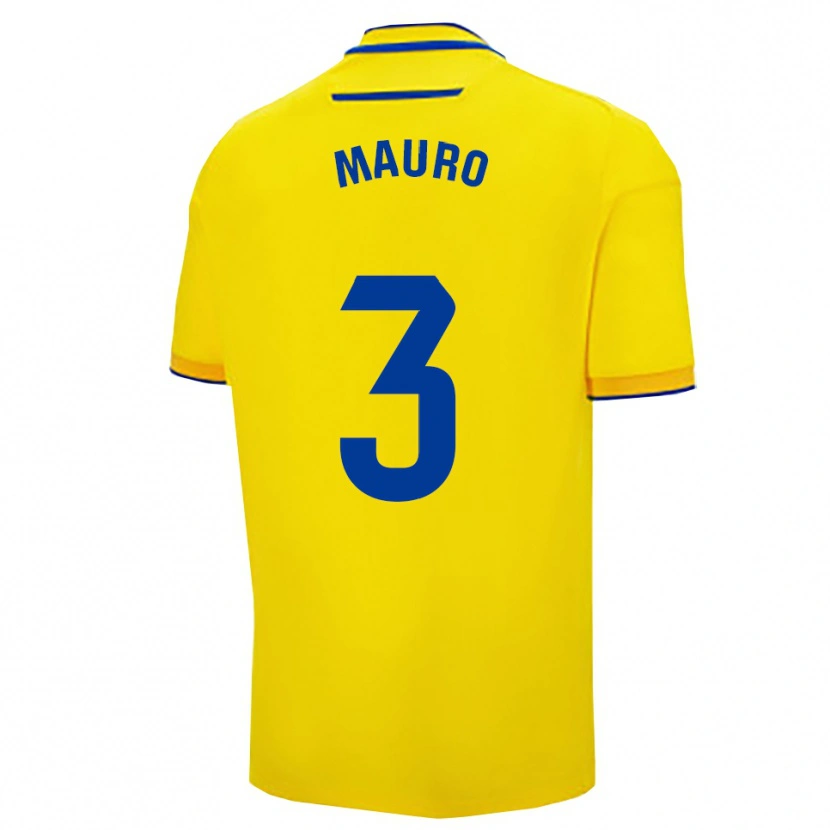 Danxen Women Kai Mauro #3 Yellow Navy Home Jersey 2025/26 T-Shirt