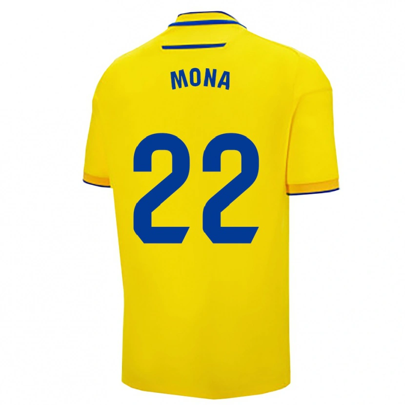 Danxen Women Patricia Bralo Morillo #22 Yellow Navy Home Jersey 2025/26 T-Shirt