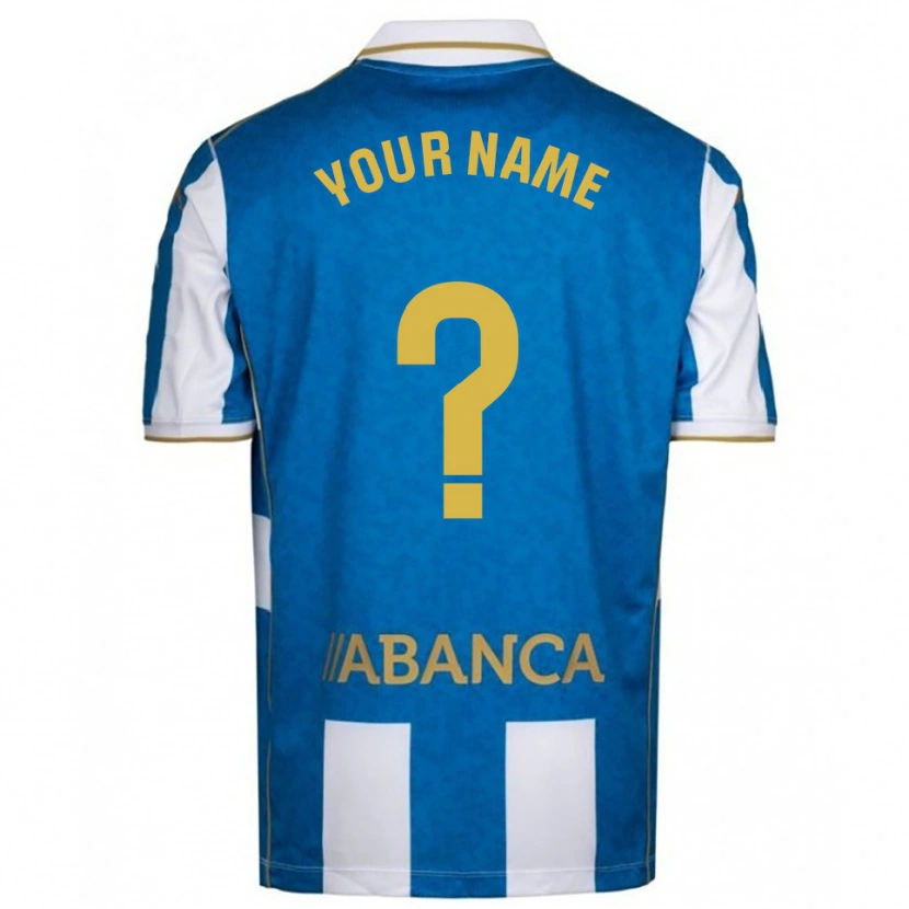 Danxen Women Your Name #0 White Blue Home Jersey 2025/26 T-Shirt