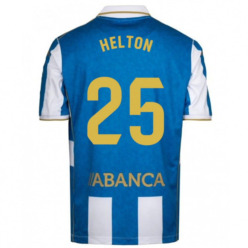 Danxen Women Helton Leite #25 White Blue Home Jersey 2025/26 T-Shirt