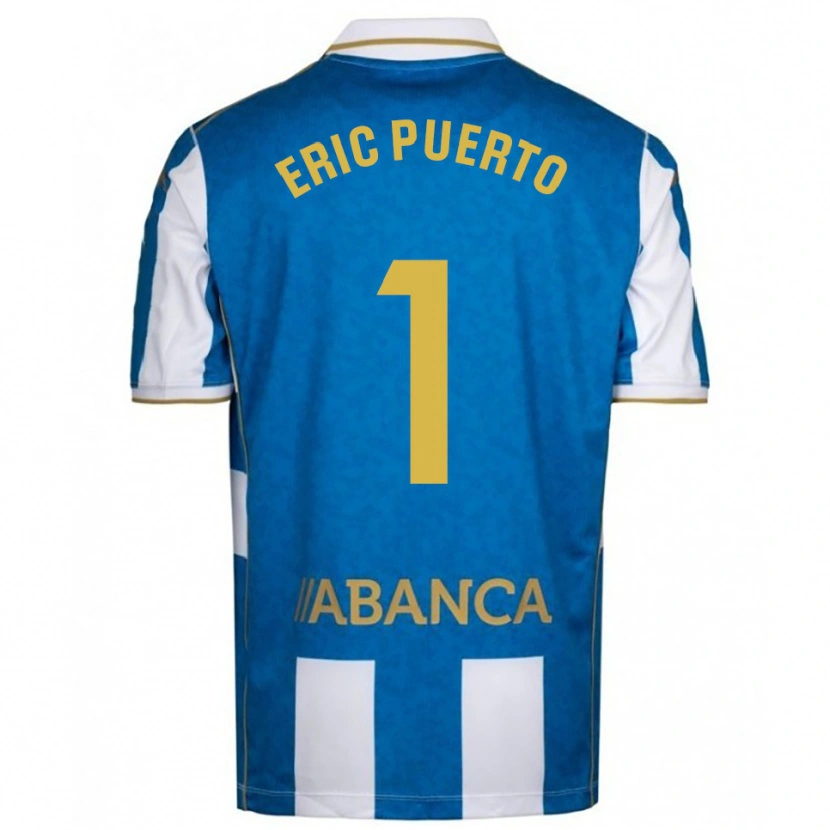 Danxen Women Eric Puerto #1 White Blue Home Jersey 2025/26 T-Shirt