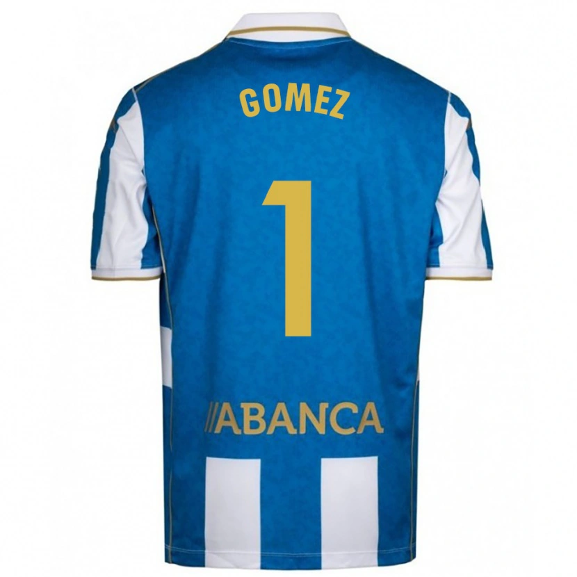 Danxen Women Yohana Gómez #1 White Blue Home Jersey 2025/26 T-Shirt