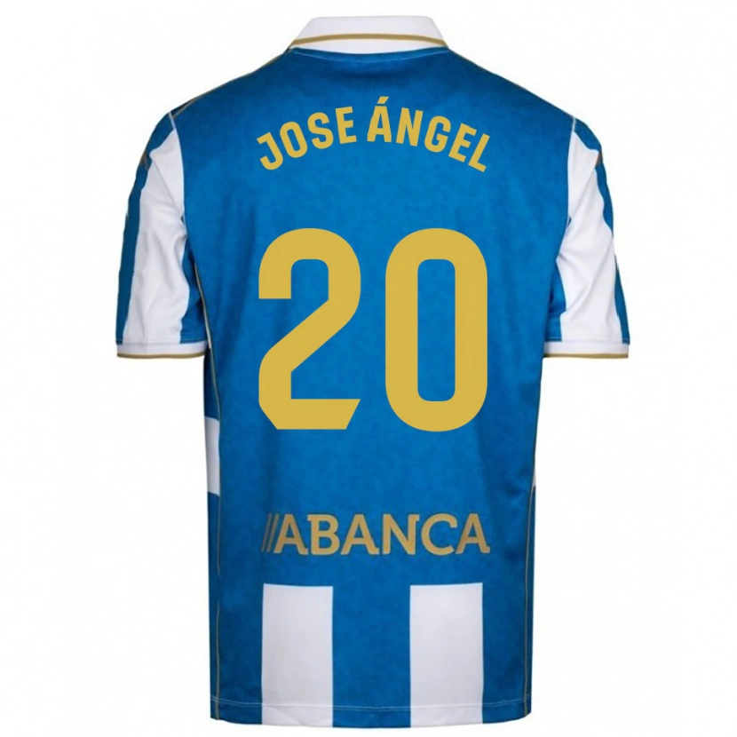 Danxen Women José Ángel Jurado #20 White Blue Home Jersey 2025/26 T-Shirt