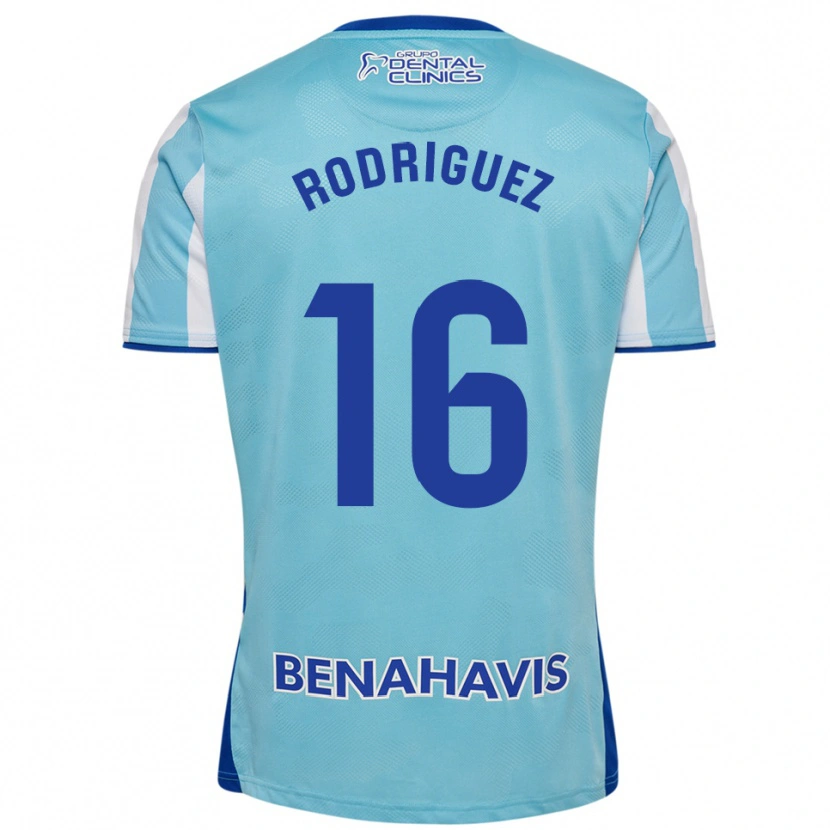Danxen Women Genaro Rodríguez #16 Sky Blue White Home Jersey 2025/26 T-Shirt