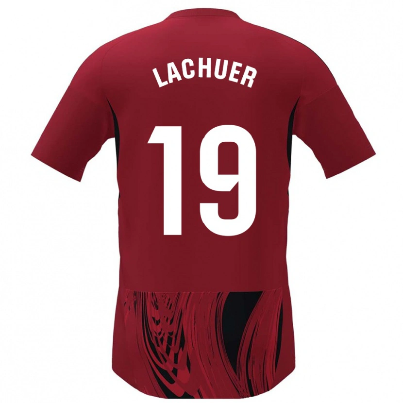 Danxen Women Mathis Lachuer #19 Red Black Home Jersey 2025/26 T-Shirt