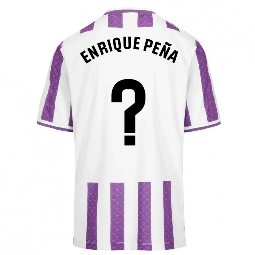 Danxen Women Enrique Peña #0 Purple White Home Jersey 2025/26 T-Shirt