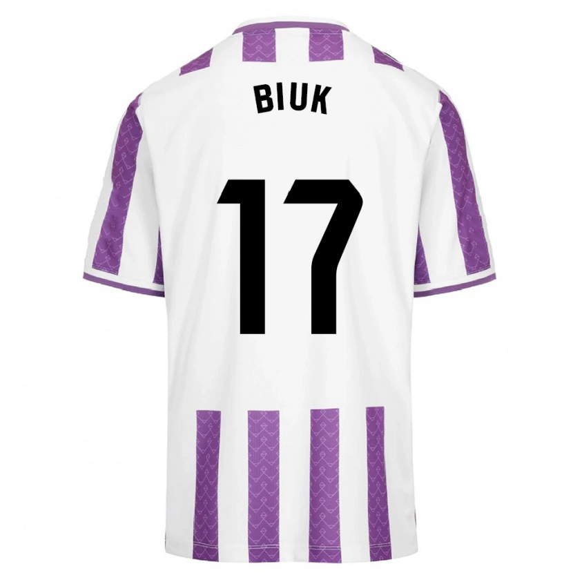 Danxen Women Stipe Biuk #17 Purple White Home Jersey 2025/26 T-Shirt