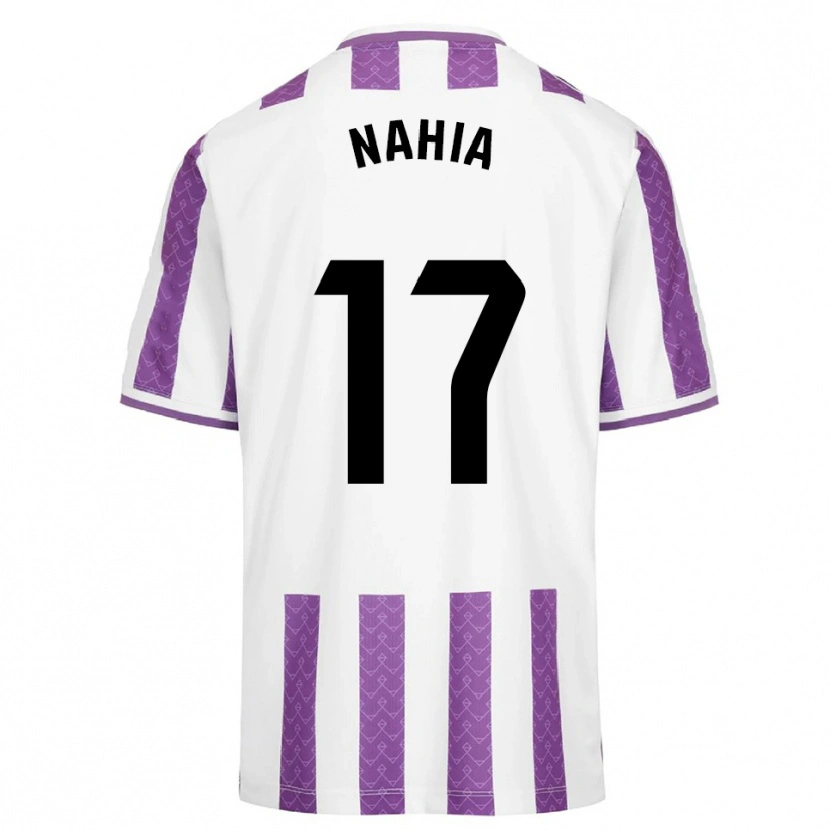 Danxen Women Nahia Pastor Calvo #17 Purple White Home Jersey 2025/26 T-Shirt