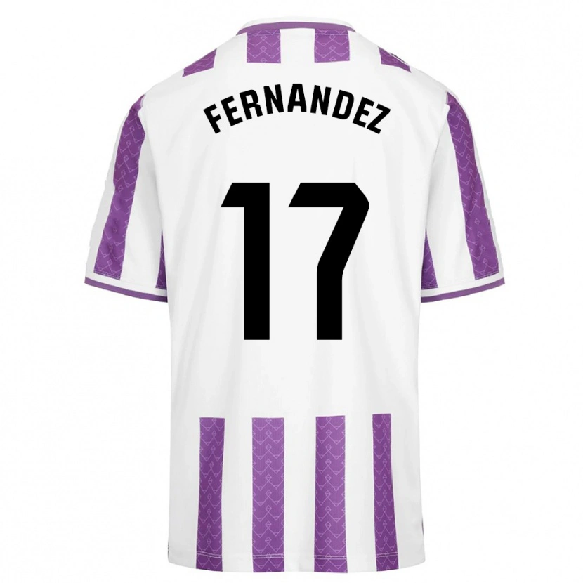 Danxen Women Dani Fernández #17 Purple White Home Jersey 2025/26 T-Shirt