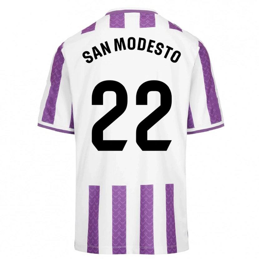 Danxen Women Hugo San Modesto #22 Purple White Home Jersey 2025/26 T-Shirt