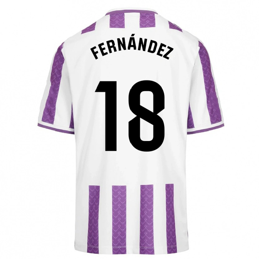 Danxen Women Tommy Fernández #18 Purple White Home Jersey 2025/26 T-Shirt