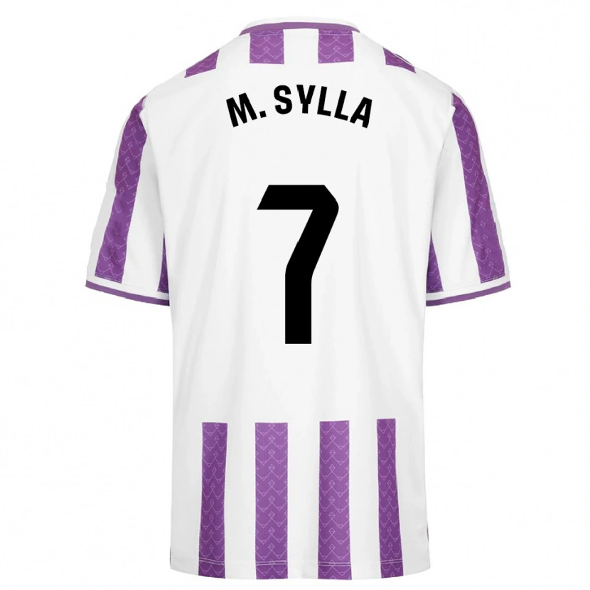 Danxen Women Mamadou Sylla #7 Purple White Home Jersey 2025/26 T-Shirt
