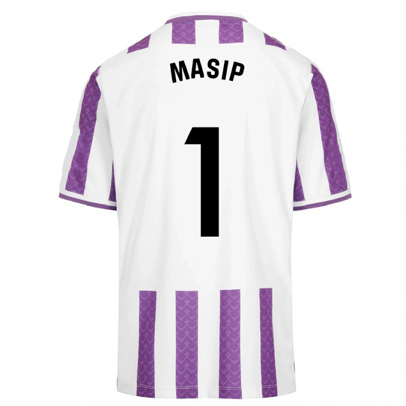 Danxen Women Jordi Masip #1 Purple White Home Jersey 2025/26 T-Shirt