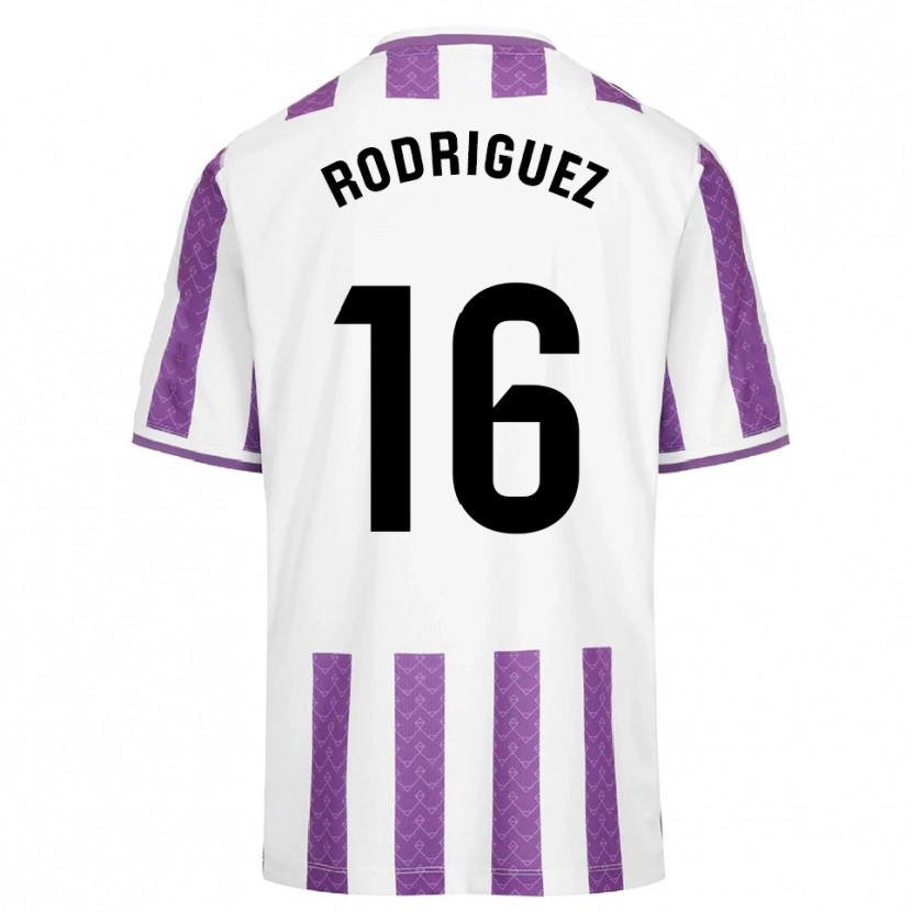 Danxen Women Gabriel Rodríguez #16 Purple White Home Jersey 2025/26 T-Shirt