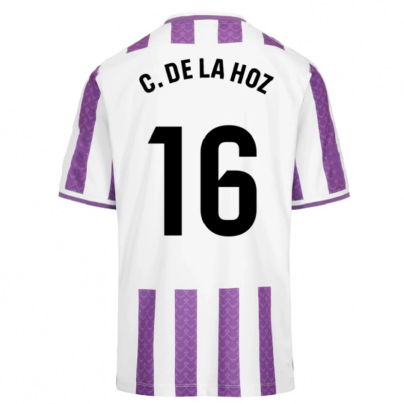 Danxen Women César De La Hoz #16 Purple White Home Jersey 2025/26 T-Shirt