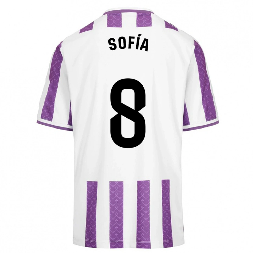 Danxen Women Sofía Fernández Gutiérrez #8 Purple White Home Jersey 2025/26 T-Shirt