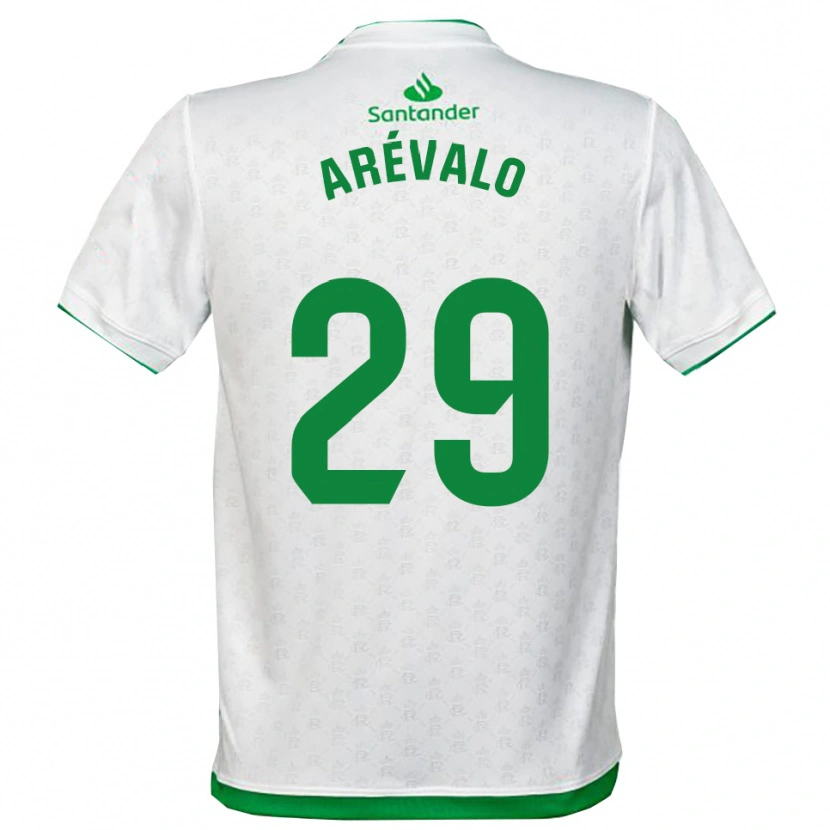 Danxen Women Jeremy Arévalo #29 Green White Home Jersey 2025/26 T-Shirt