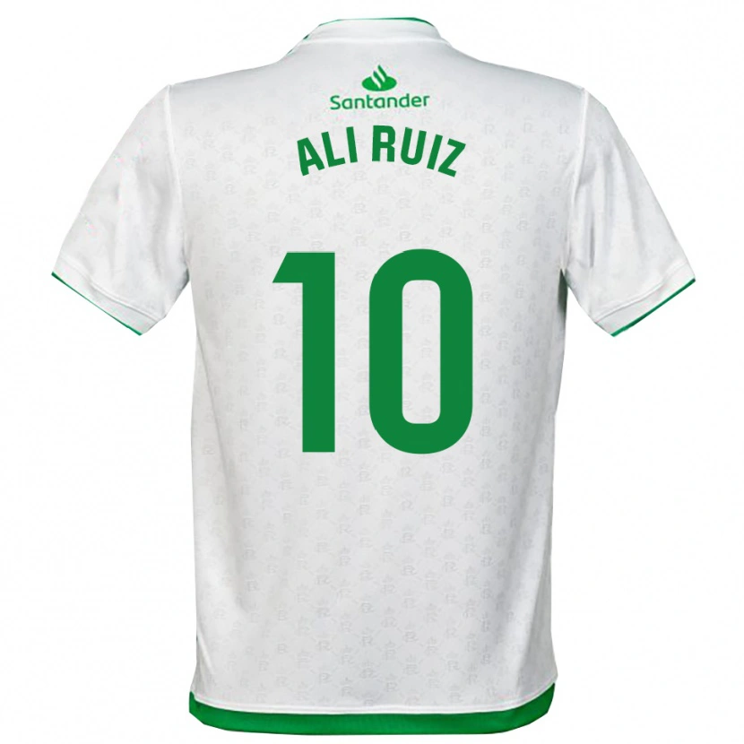 Danxen Women Alicia Ruiz Pascua #10 Green White Home Jersey 2025/26 T-Shirt