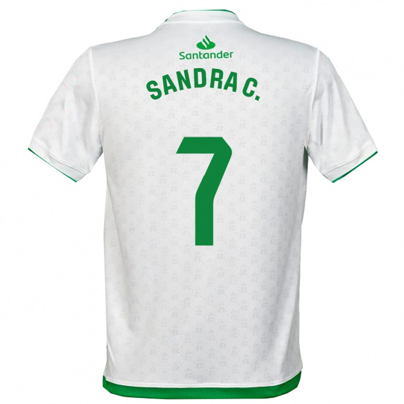 Danxen Women Sandra Calvo Pozo #7 Green White Home Jersey 2025/26 T-Shirt