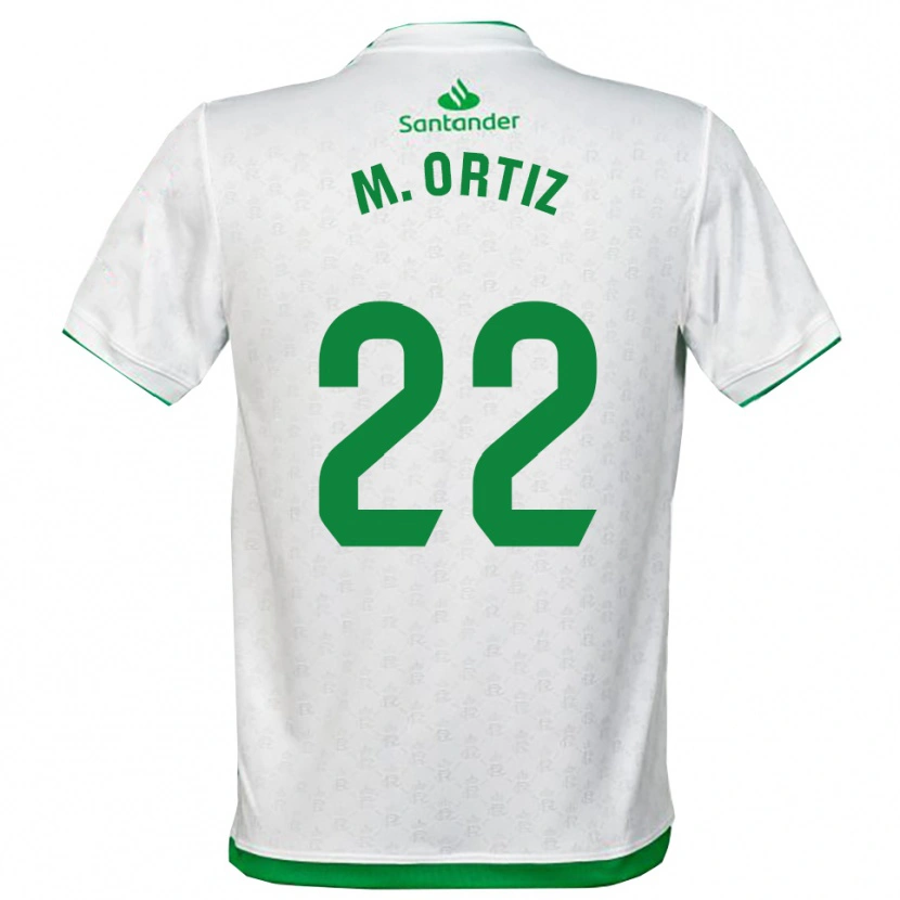 Danxen Women María Ortiz Heras #22 Green White Home Jersey 2025/26 T-Shirt