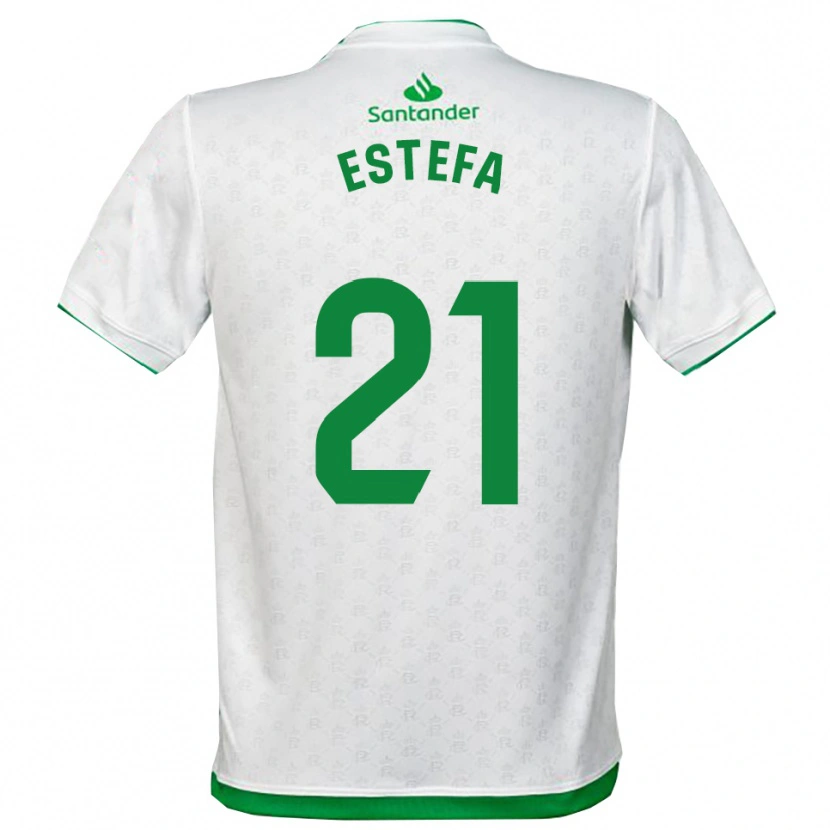 Danxen Women Estefanía Torralba Pareja #21 Green White Home Jersey 2025/26 T-Shirt