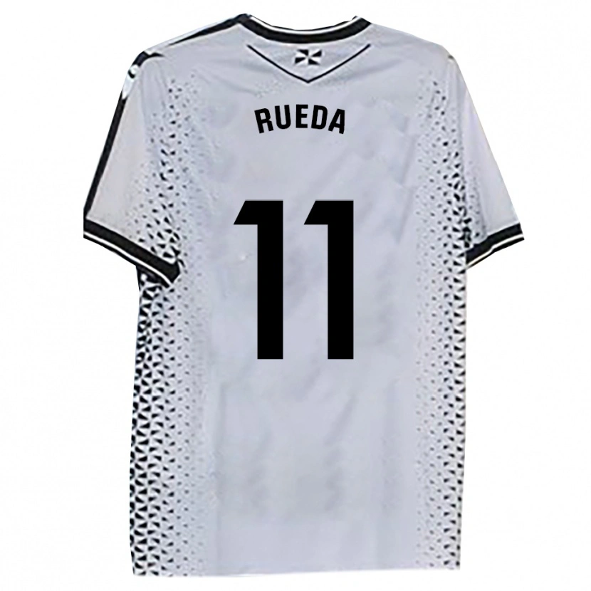 Danxen Women Adri Rueda #11 White Black Home Jersey 2025/26 T-Shirt