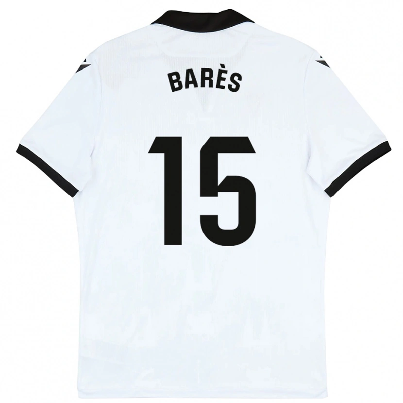 Danxen Women Gabriel Barès #15 White Black Home Jersey 2025/26 T-Shirt