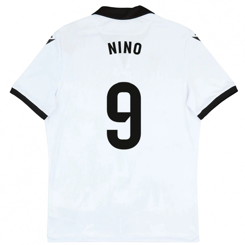 Danxen Women Fer Niño #9 White Black Home Jersey 2025/26 T-Shirt