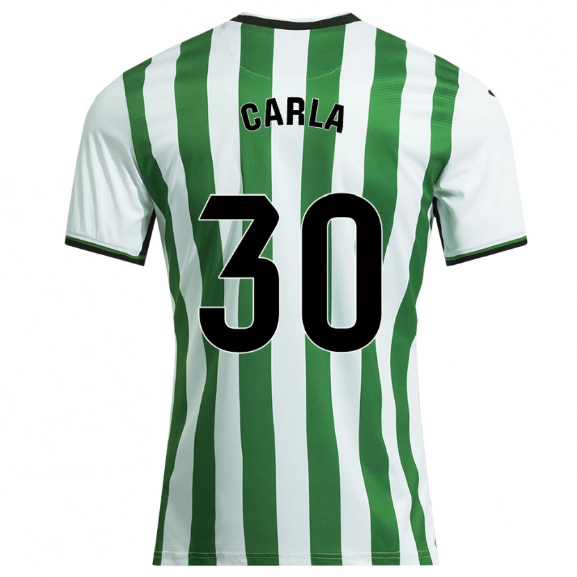 Danxen Women Carla Rojas Noguera #30 White Green Home Jersey 2025/26 T-Shirt