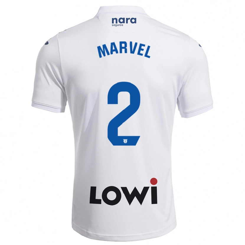 Danxen Women Marvel #2 White Navy Home Jersey 2025/26 T-Shirt