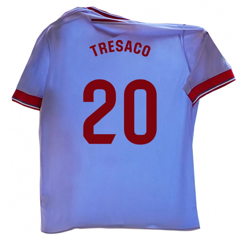 Danxen Women Rafa Tresaco #20 White Red Home Jersey 2025/26 T-Shirt