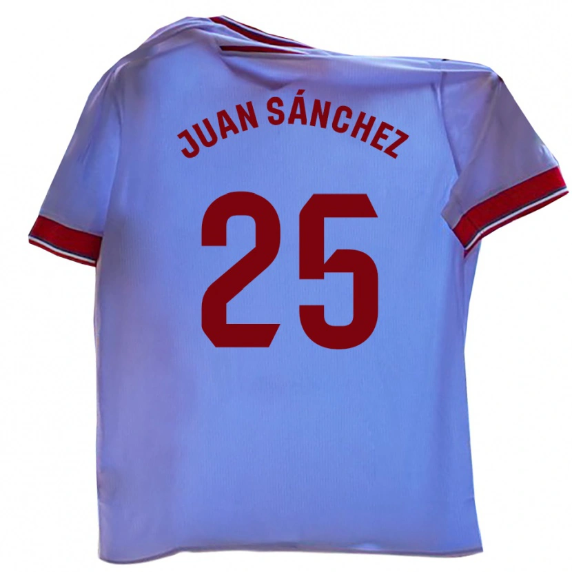 Danxen Women Juan Sánchez #25 White Red Home Jersey 2025/26 T-Shirt