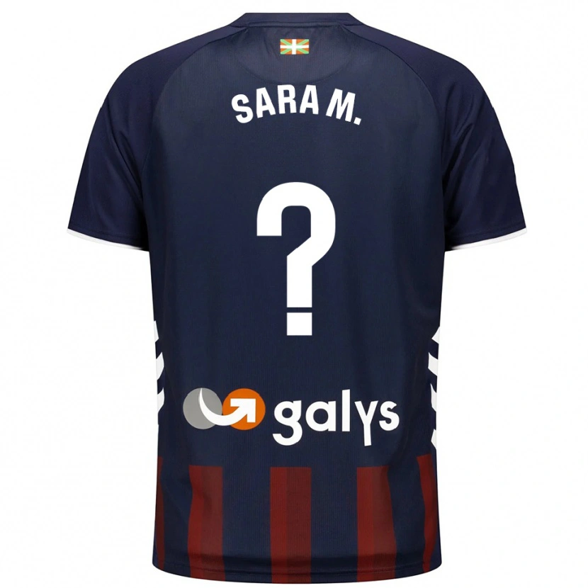 Danxen Women Sara Martin Diaz #0 Navy Red Home Jersey 2025/26 T-Shirt