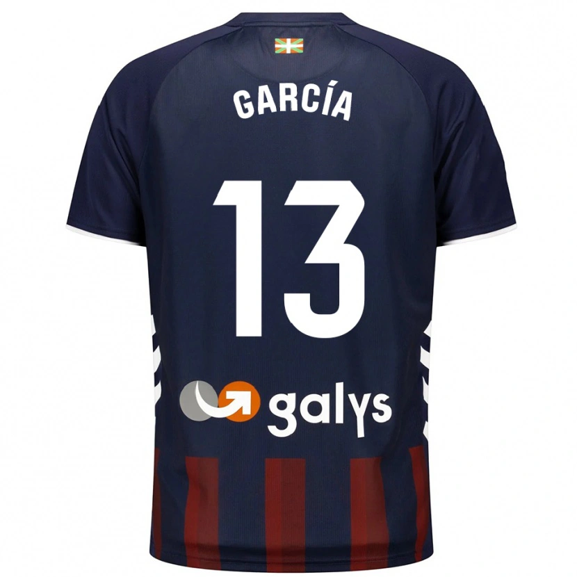 Danxen Women Jon García #13 Navy Red Home Jersey 2025/26 T-Shirt