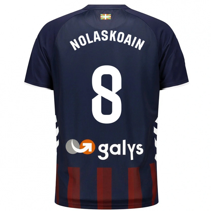 Danxen Women Peru Nolaskoain #8 Navy Red Home Jersey 2025/26 T-Shirt
