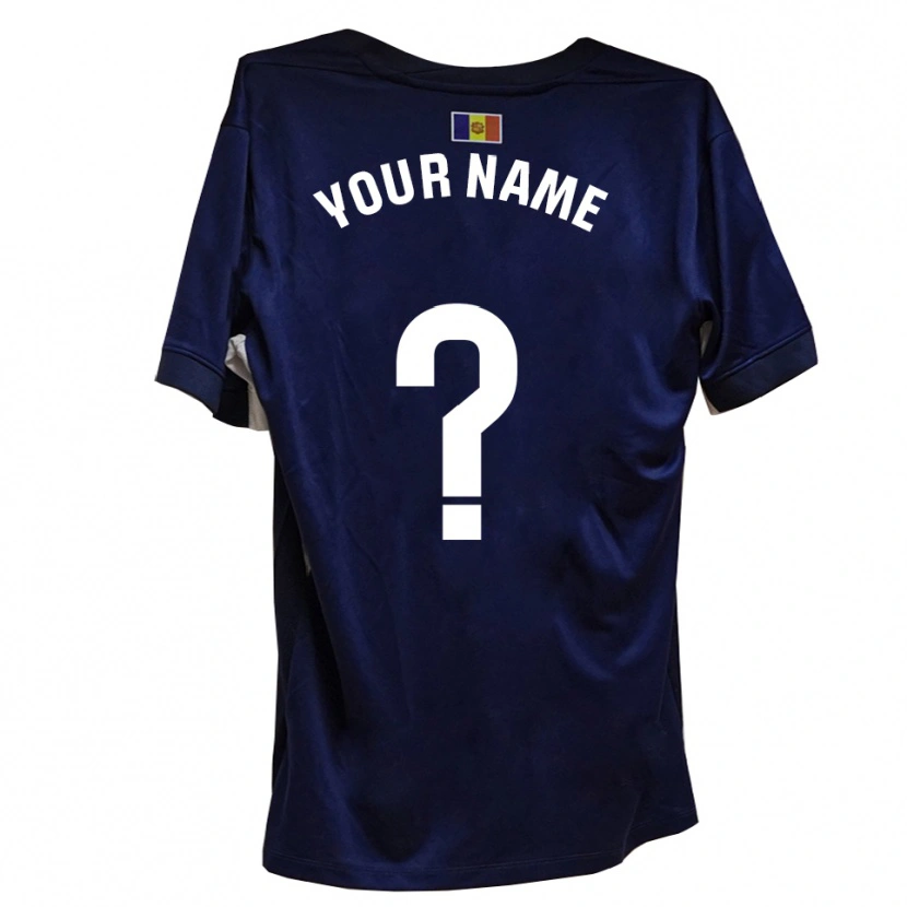 Danxen Women Your Name #0 Navy White Home Jersey 2025/26 T-Shirt