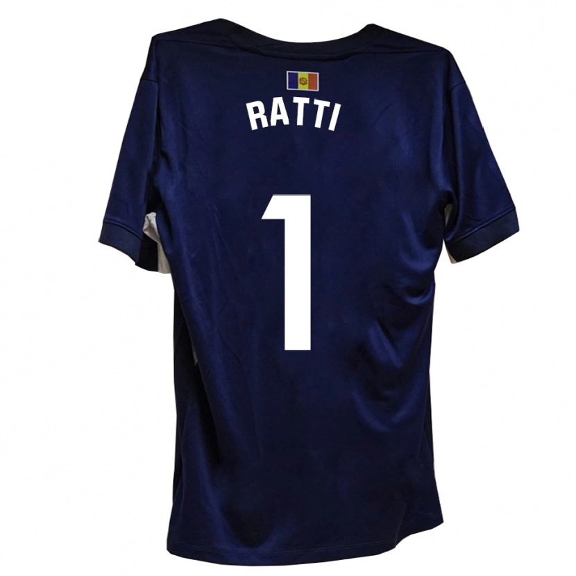 Danxen Women Nico Ratti #1 Navy White Home Jersey 2025/26 T-Shirt