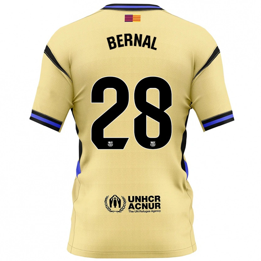Danxen Women Marc Bernal #28 Yellow Black Away Jersey 2025/26 T-Shirt