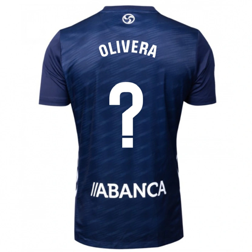 Danxen Women Nacho Olivera #0 Navy White Away Jersey 2025/26 T-Shirt