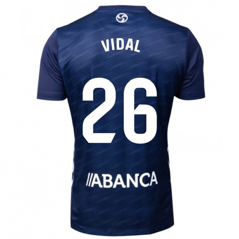 Danxen Women Marc Vidal #26 Navy White Away Jersey 2025/26 T-Shirt